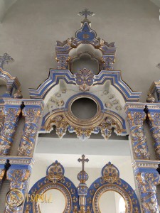 Иконостас в Богородице-Казанском храме с. Семено-Петровское, Республика Башкирия