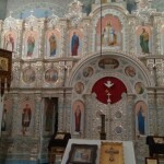 Фаянсовый аналой и престол