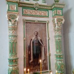 Фаянсовый киот для храма