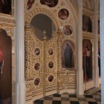 Керамический иконостас с золотом