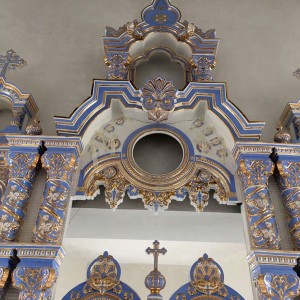 Иконостас в Богородице-Казанском храме с. Семено-Петровское, Республика Башкирия