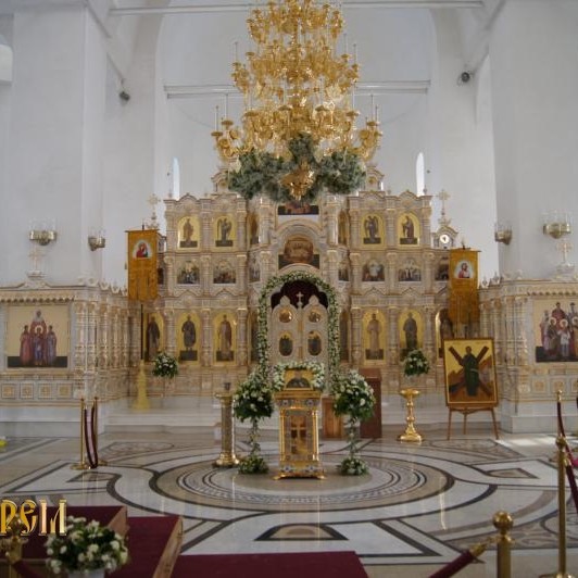 Иконостас храма Апостола Андрея Первозванного, р.п. Атяшево республика Мордовия