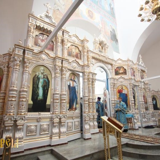 Иконостас Храма иконы Божией Матери «Живоносный Источник», Курская область