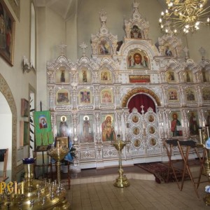 Иконостас храма Св. Равноапостольного Князя Владимира г.Екатеринбург