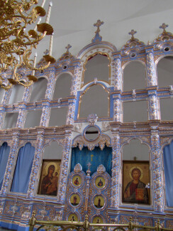 иконостас в Покровском храме, Республика Мордовия