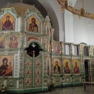 Иконостас из керамики в г. Барнаул
