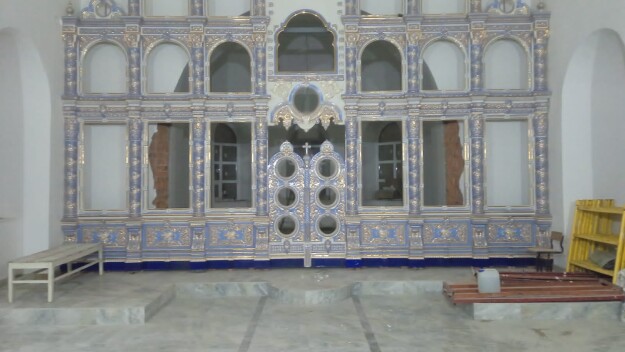 Керамический иконостас