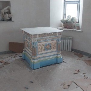 Престол и жертвенник фаянсовый