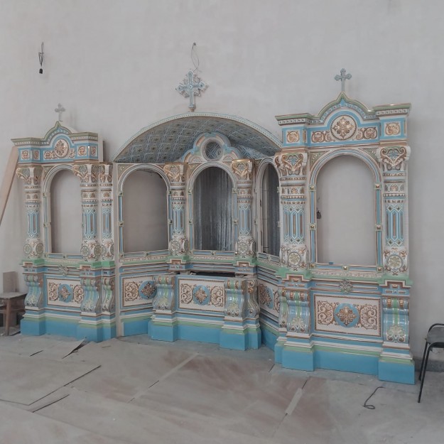 Керамический иконостас в Мамадыше