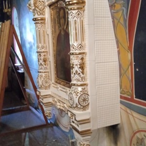 Керамические киоты с золотом
