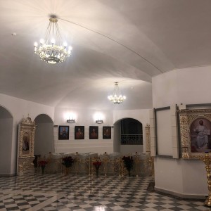 Фаянсовые киоты ручной росписи золотом