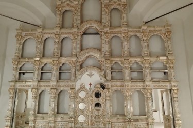 золотой керамический иконостас