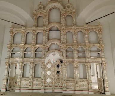 золотой керамический иконостас